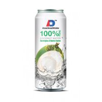 100% Pure Coconut Water  100% kokosová voda. Dovoz Vietnam. 